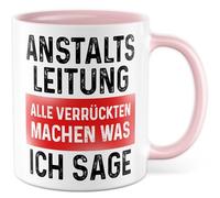 Tazza regalo per tutti i pazzi fanno quello che dico, tazza da caffè psichiatria capo collega, idea regalo squadra lavoro ufficio clinica umorismo tazza caffè