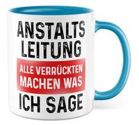 Tazza regalo per tutti i pazzi fanno quello che dico, tazza da caffè psichiatria capo collega, idea regalo squadra lavoro ufficio clinica umorismo tazza caffè