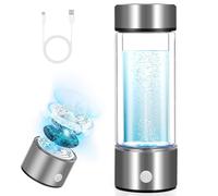 Tazza Ricca di Idrogeno, 450 ml Bottiglia D'acqua Idrogenata Portatile Bottiglia Acqua All'idrogeno, Generatore Di Idrogeno Acqua Ricaricabile Bottiglia di Vetro Antiossidante per Casa Viaggi Ufficio