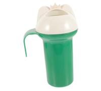 Tazza Risciacquo Shampoo a Forma di Rana in EVA Verde per Bagnetto