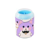 Tazza riutilizzabile con rondella a forma di criceto, con spazzola in silicone morbido, essenziale per tutti i proprietari di animali domestici, per cani di taglia piccola, media e grande, gatti