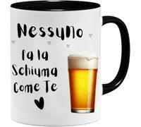 Tazza San Valentino | NESSUNO FA LA SCHIUMA COME TE | Tazza Mug Regalo Divertente e Ironico per Coppia | Idea Regalo Originale per Lui, Lei, Fidanzato o Fidanzata