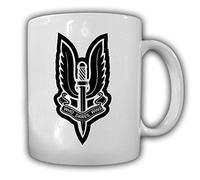 Tazza SAS nero Special Air Service con stemma Who Dares Wins #24637