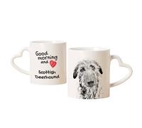 Tazza Schottese Del Cacciatore Con Cane Buongiorno Cuore Art-Dog