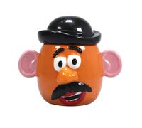 Tazza scolpita a mano dipinta a mano unica a forma di testa Disney Mr. Potato da