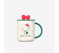Tazza seramica Starbucks x Hello Kitty con coperchio a nastro 473 ml