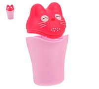 Tazza Shampoo per Bambino Bambina in Pp Rosa con Manico, Lavaggio Chioma | Forma e Facile da Pratica Adorabile Tenere Cartoon per Bagnetto e Uso come Gioco