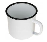 Tazza smaltata MFH Fox Outdoor White 350 ml