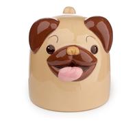 Tazza Sottosopra in Ceramica - Cani - Pug Carlino