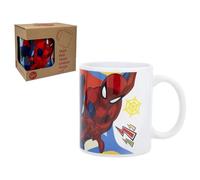 Tazza Spiderman Marvel in ceramica modello mug con stampa sublimatica ciotola da colazione 325 ml per bambini