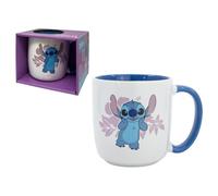 Tazza Stitch Disney modello mug in ceramica tazzone ciotola da colazione 385 ml per bambini