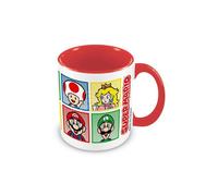 PYRAMID Super Mario - 4 Couleur - Mug intérieur coloré 315 ml