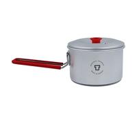 Tazza T-Cup con Manico e Coperchio Rosso - Leggera, Multi-funzione e Stabile, Perfetta per Avventure e Uso Quotidiano