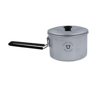 Tazza T-Cup Leggera e Multi-funzione con Manico Nero e Coperchio, Design Classico Trangia