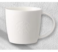 Tazza tazza caffè CUp logo Starbucks bianca 12 once 355 ml