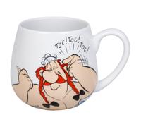 Tazza tazza coccolata Könitz in porcellana Asterix e Obelix (Toc Toc Toc)