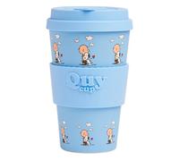 Tazza tazza da caffè da asporto QuyCup Peanuts Snoopy 400 ml (abbraccio a Cha...