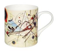 Tazza tazza Könitz in porcellana, Kandinsky (composizione VIII)