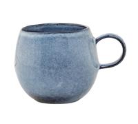 Tazza,Tazza Sandrine Blu per 500ml (D) . 10,5cm H.9cm Rotondo Ceramica
