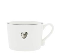 Tazza, Tazza Watercolour Cuore Nero per 300ml BASTION COLLECTIONS