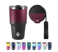 Tazza Termica 600ml 20oz, Termos Caffè con Doble Pared Reutilizable, Tazza da Viaggio per Caffe, Borraccia Termica in Acciaio Inox, sin BPA, Bicchiere Termico para Viajes, Oficina, Deporte, Escuela