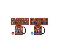 Pyramid International Tazza effetto termico - Super Mario - Bricks