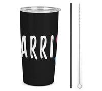 Tazza termica da 20 once in acciaio inossidabile Warrior per la consapevolezza della sindrome della morte improvvisa del lattante, tazza da viaggio per auto a doppia parete sottovuoto con coperchio e