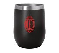 Tazza Termica In Acciaio A.C. MILAN - WIN THE GAME, Per bambini, Ragazzi e adulti, Calcio, Prodotto ufficiale, Idea regalo