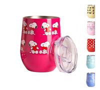 Tazza Termica in Acciaio Inossidabile con Tappo Termico - 300ml - Design Italiano Cup Thermo Snoopy (Doppia Parete) Mantiene: 6 ore caldo e 12 ore freddo | Ideale per Tisane, Thè, Latte