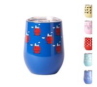 Tazza Termica in Acciaio Inossidabile con Tappo Termico - 300ml - Design Italiano Cup Thermo Snoopy (Doppia Parete) Mantiene: 6 ore caldo e 12 ore freddo | Ideale per Tisane, Thè, Latte