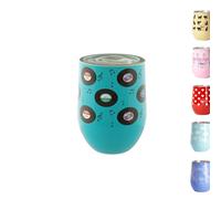Tazza Termica in Acciaio Inossidabile con Tappo Termico - 300ml - Design Italiano Cup Thermo Vinile (Doppia Parete) Mantiene: 6 ore caldo e 12 ore freddo | Ideale per Tisane, Thè, Latte