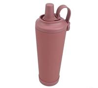 Tazza termica per bevande da 830 ml, con comoda maniglia magnetica, a tenuta stagna, per viaggi e divertimento all'aperto (rosa scuro)