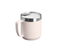 Stanley 1913 Classic Legendary Camp Mug 0.35L - Mantiene 1.5 Ore Caldo - 3 Ore Freddo - Lavabile in Lavastoviglie - Senza BPA - Termos da Caffè - Bicchiere Termico da Campeggio - Rose Quartz
