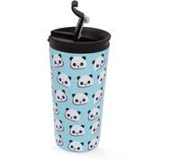 TAZZA TERMICA TRAVEL MUG DOPPIA PARETE 350 ML PANDA