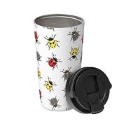 Tazza Termica Various Ladybugs Background Con Coperchi Adulti Tazza Da Viaggio, Per Ghiaccio O Bevande Calde, Casa, Bevande, 17Oz