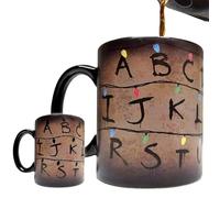 Tazza termocromica da 325 ml, termosensibile al calore, tazza luminosa natalizia per caffè e tè al latte