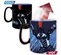 ABYSTYLE SOLO LEVELING - Tazza termica reattiva Jinwoo & Igris - Prodotto Ufficiale - Tazza Heat Change, ceramica - Capacità 460 ml