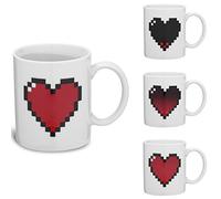 tazza termosensibile cambia colore - Cuore