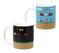 Tazza Termosensibile Super Mario Tazza Ufficiale Nintendo, Cambia Colore con Bevanda Calda, 10oz