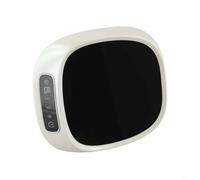 Tazza termostatica intelligente USB con 3 livelli di temperatura, spegnimento automatico dopo 8 ore, silenzioso per caffè e tè, design compatto per ufficio e casa, grigio (bianco)