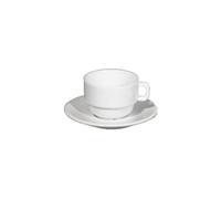 Tazza The C/Piatto Roma Bianco