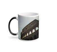 Tazza Thermo-reattiva Tazza Magica - Colosseo Roma Italia Antico Monumento Patrimonio Mondiale - 325 ml