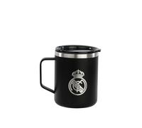 Tazza Thermos con Coperchio Real Madrid C.F. Blu Marino Acciaio inossidabile