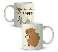Tazza ti capibara. Tazze da caffè capybara. Tazze colazione. Regali originali per donna e uomo. Regalo per fidanzata. Dettagli colleghi. Amico invisibile. Mug. Regalo da donna. Accessori caffè
