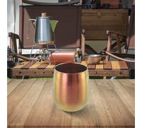 Tazza Ti Isolata con Base Antiscivolo Perfetta per Picnic e per Campeggio