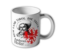 Tazza Tirol Andreas Hofer Loyté nel paese Tirol del Sud Souvenir della libertà #33539