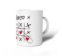 Tazza tris cuori e nom idea regalo San Valentino