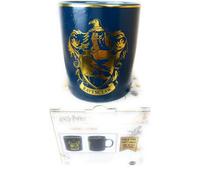 Tazza ufficiale di Harry Potter Corvonero con lamina d'oro e logo 3D in rilievo in confezione