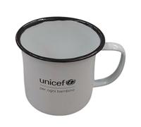 Tazza UNICEF in metallo vintage