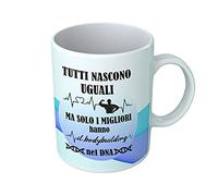 Tazza Uomo Sport Tutti nascono Uguali ma solo i migliori hanno il Bodybuilding nel DNA Gadget Sport Sportivo Gadget Idea Regalo Simpatica